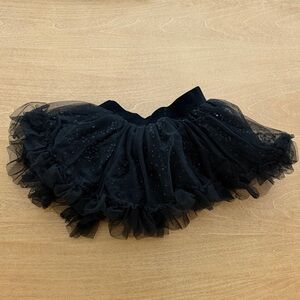 Black Kids Tulle Skirt